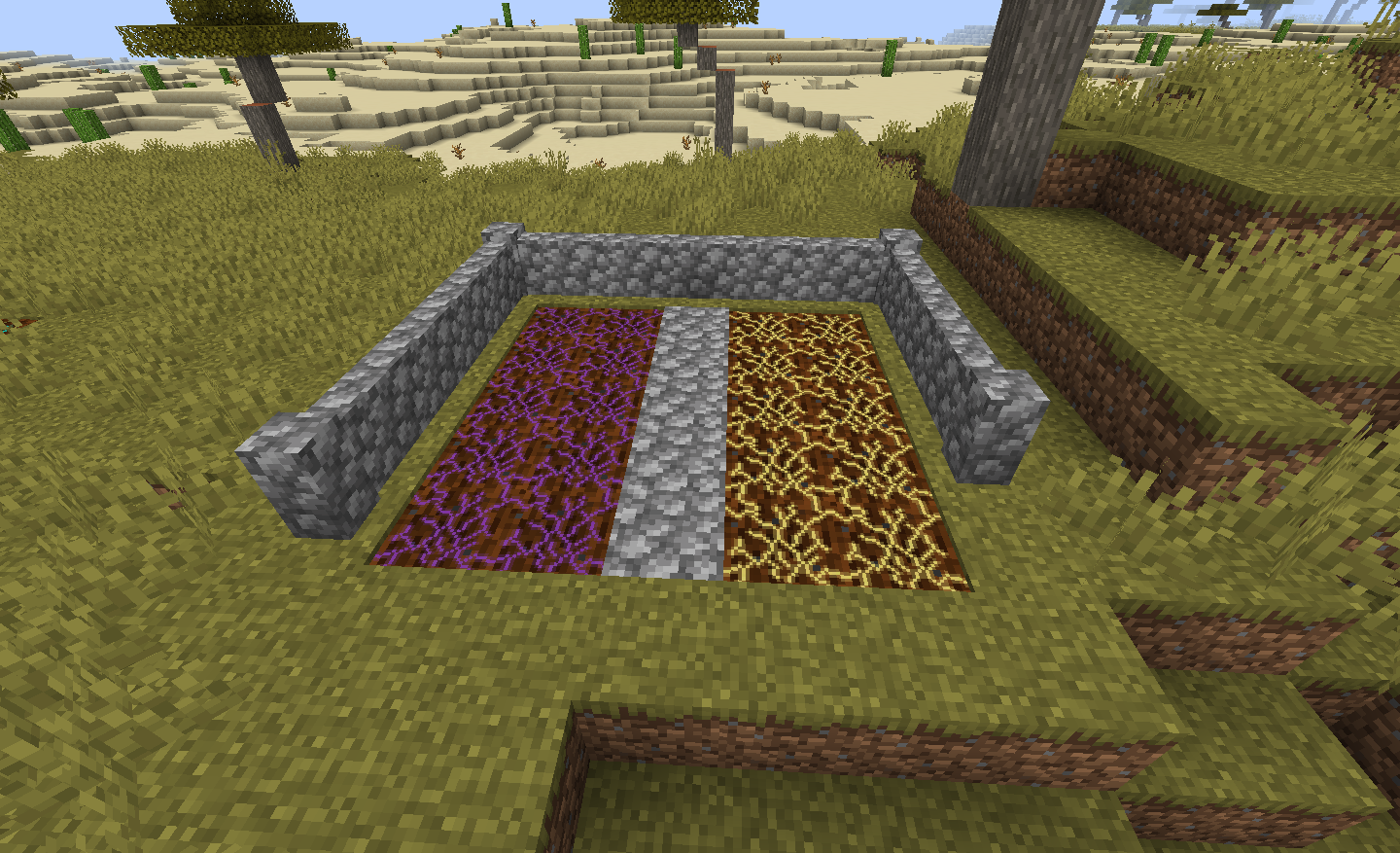 Tiers 2 and 3 Mineral Soil blocks.